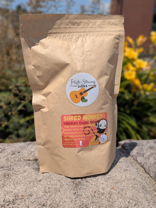 Shred Monkey Medium Dark Roast 12 oz
