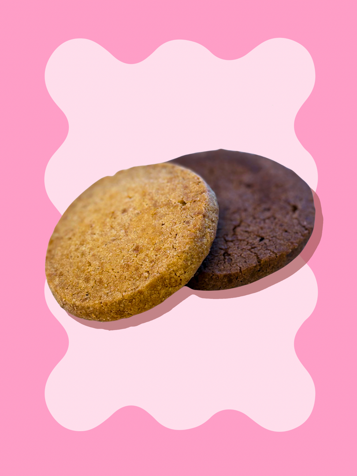 Two Shortbread Cookies